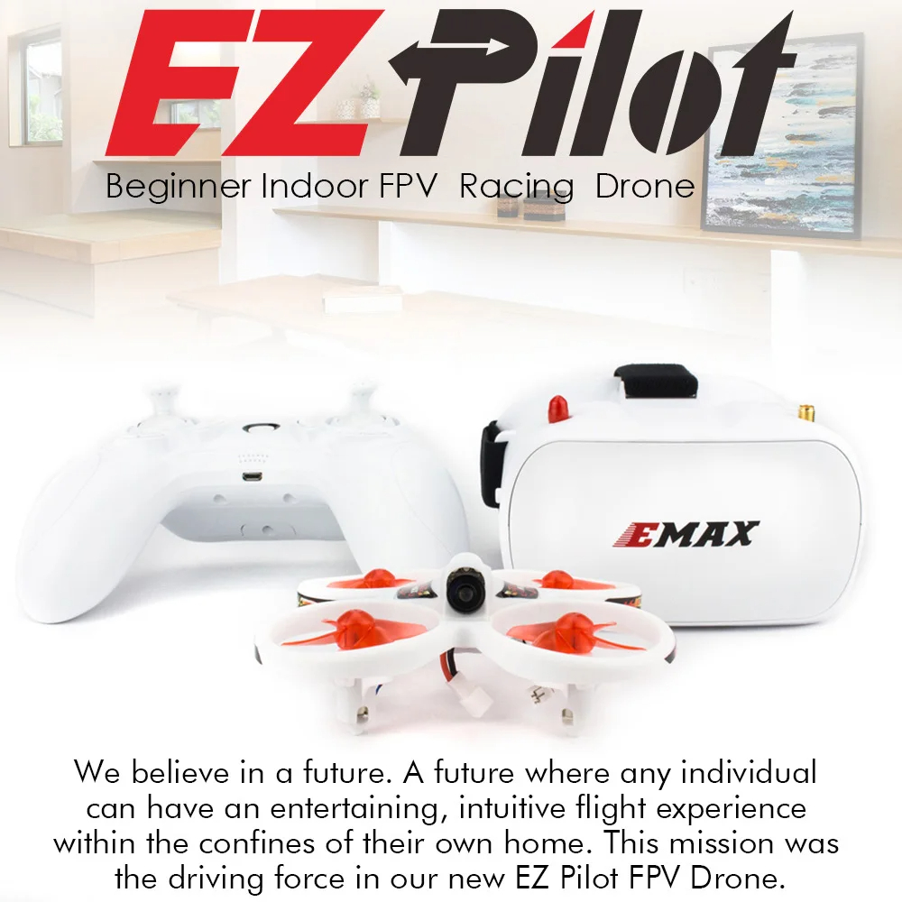 EMAX EZ Pilot 82MM Mini 5.8G I - đánh giá và giá Eachine Drone E010