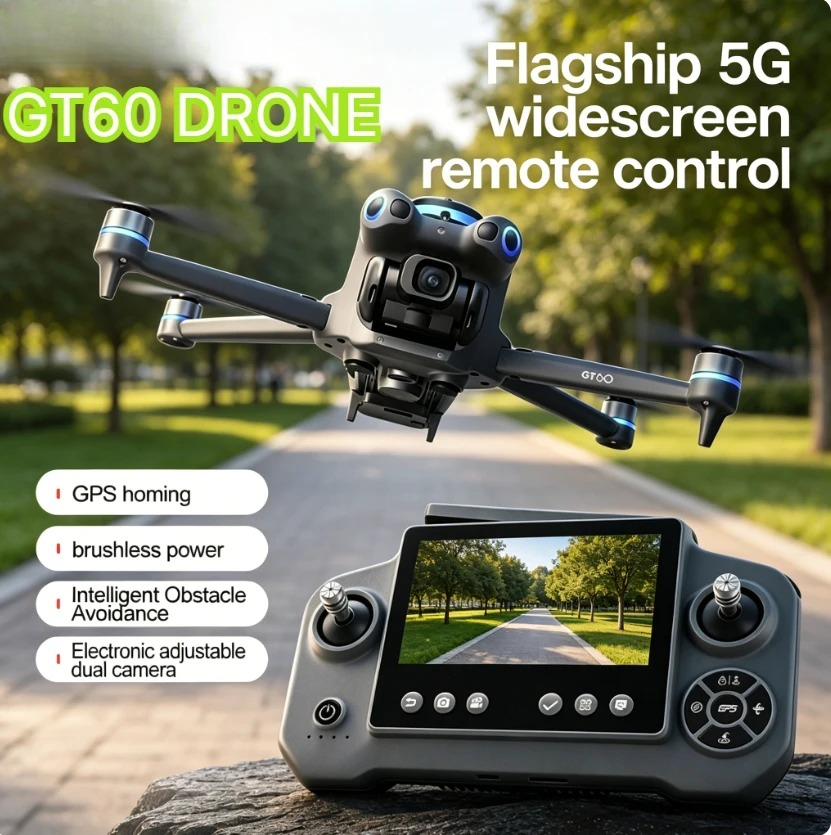 Original GT60 GPS Foldable RC  - đánh giá và giá Drone Mapping