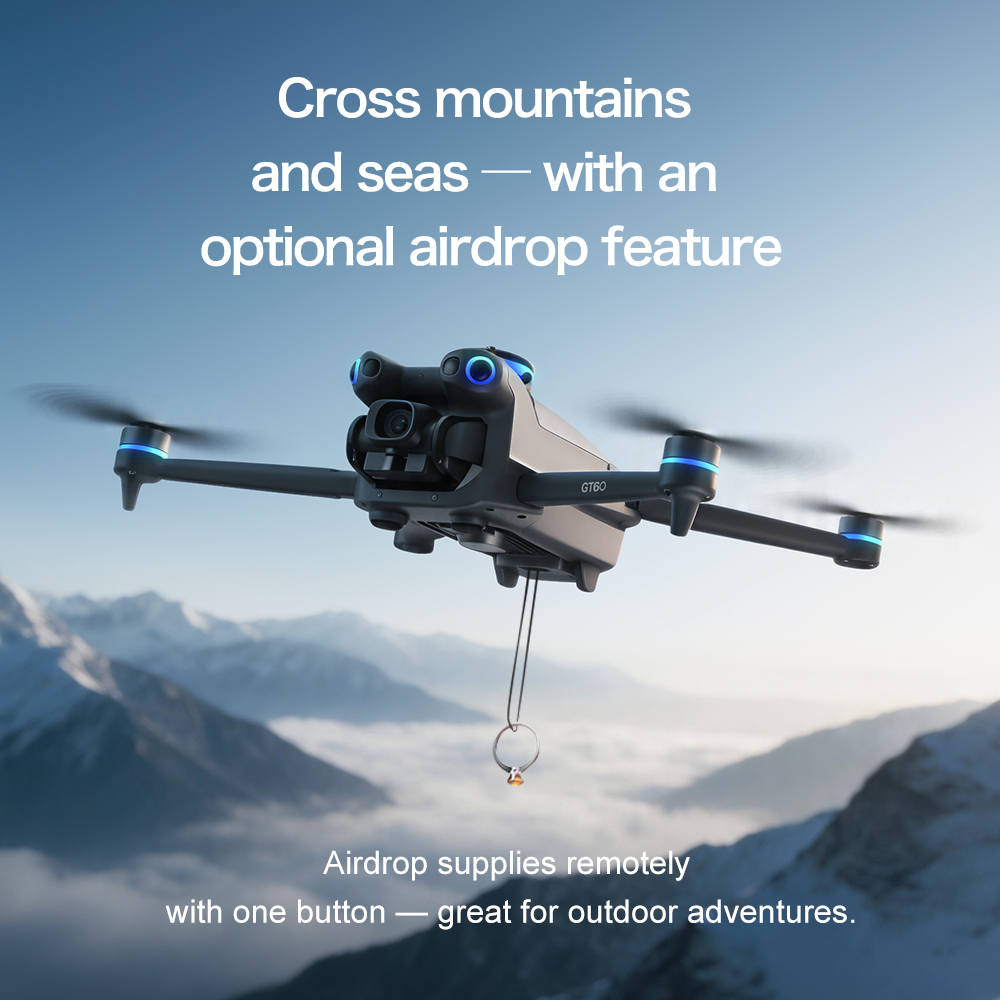 Original GT60 GPS Foldable RC  - đánh giá và giá Drone Mapping