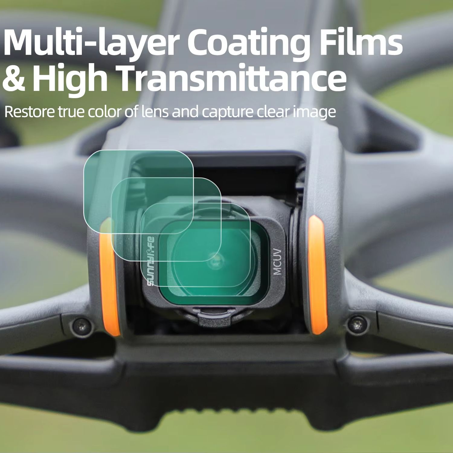 Sunnylife Optical Glass Filter - đánh giá và giá Drone Ndvi